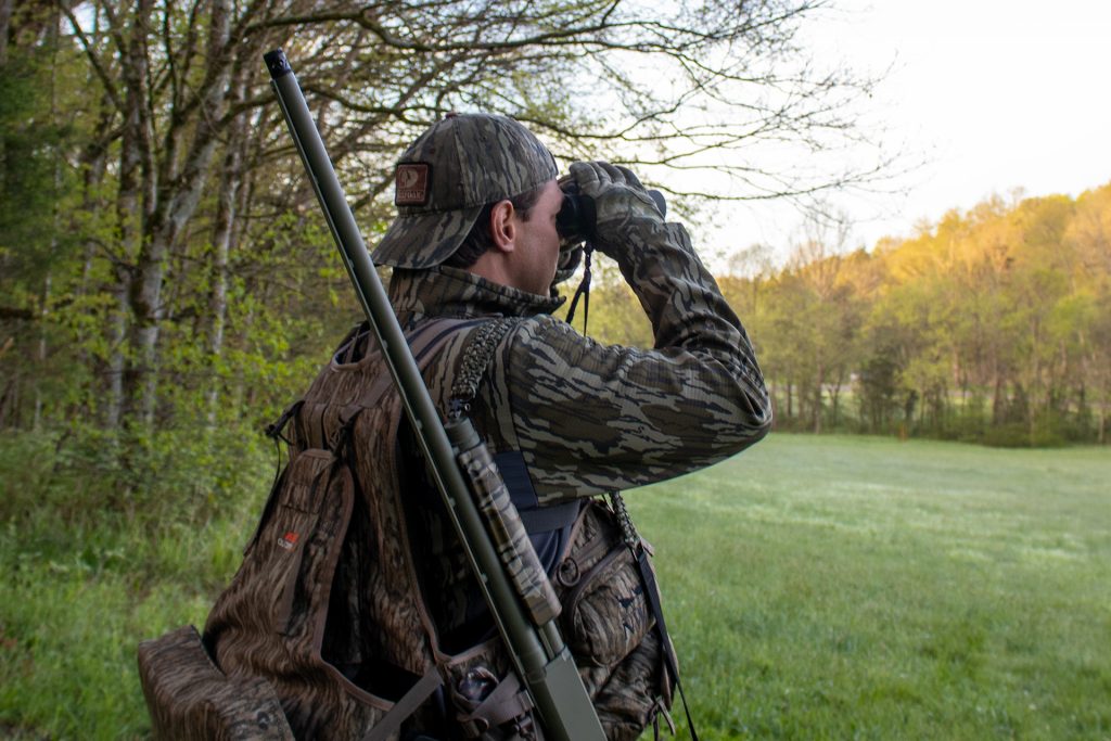 Shed Hunting With a Binocular