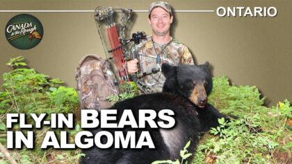 Chasse à l'ours noir en avion en Ontario | Canada in the Rough