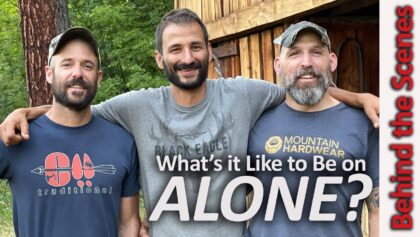 ALONE Season 8  - Clay Hayes, Jordan Jonas, & Nate Weber talk about their ALONE Experiences