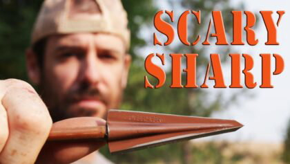 How to get two blade broadheads razor sharp - sharpening tips