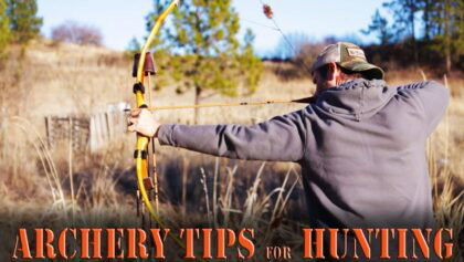 Clay Hayes Hunter Tir conseils pour l'arc recourbé et l'arc long - Pour la chasse à l'arc!