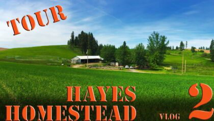 The Hayes IDAHO Homestead - behind the scenes