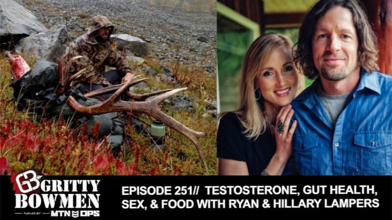 EPISODE 251: TESTOSTERONE, GUT HEALTH, SEX, & FOOD with Ryan & Hillary Lampers
