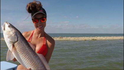 FISHING for BIG Redfish in Florida