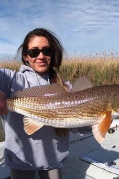 Hungry Redfish Ate BOTH Baits! Who Caught it??!