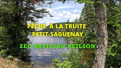Journée de pêche dans le secteur Petit Saguenay