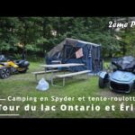 Lacs Ontario et Érié en Can-Am Spyder et camping - 2ème partie (Détroit, Cleveland)