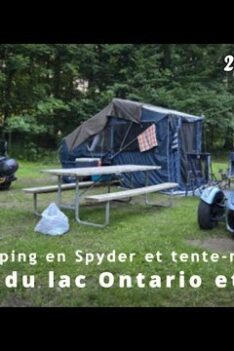 Lacs Ontario et Érié en Can-Am Spyder et camping - 2ème partie (Détroit, Cleveland)