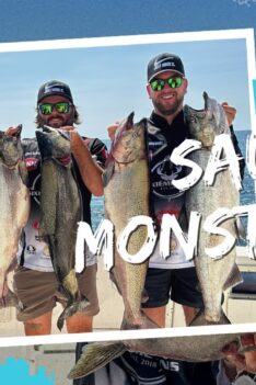 Saumons MONSTRES au lac Ontario avec GET IT WET