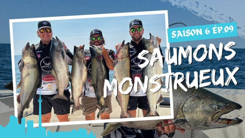 Saumons MONSTRES au lac Ontario avec GET IT WET