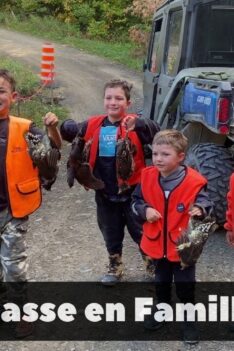 Journée de chasse aux petits gibiers en famille