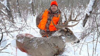 Chasser le chevreuil en rut en Saskatchewan